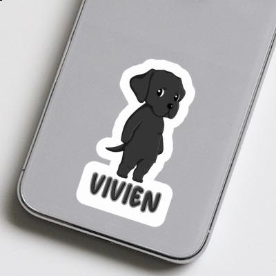 Labrador Retriever Sticker Vivien Laptop Image