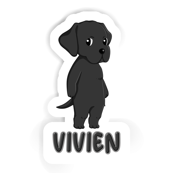 Labrador Retriever Sticker Vivien Image