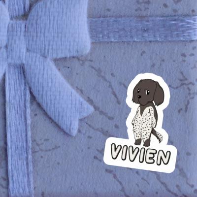 Munsterlander Sticker Vivien Gift package Image