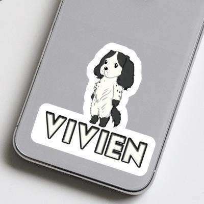 Spaniel Sticker Vivien Laptop Image