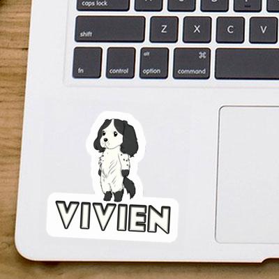 Vivien Sticker Cocker Spaniel Laptop Image