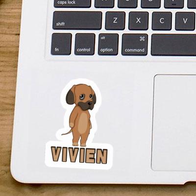 Autocollant Vivien  Grand Danois Laptop Image