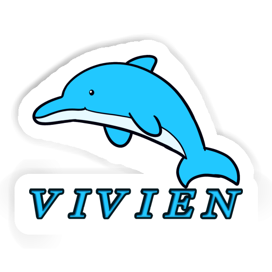 Sticker Vivien Dolphin Notebook Image