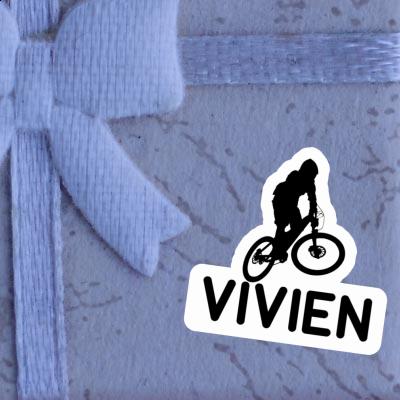 Vivien Autocollant Downhiller Notebook Image