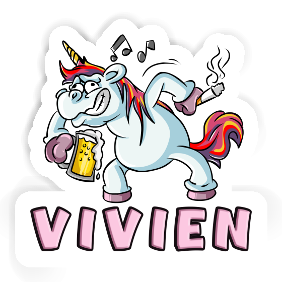 Party Unicorn Sticker Vivien Gift package Image