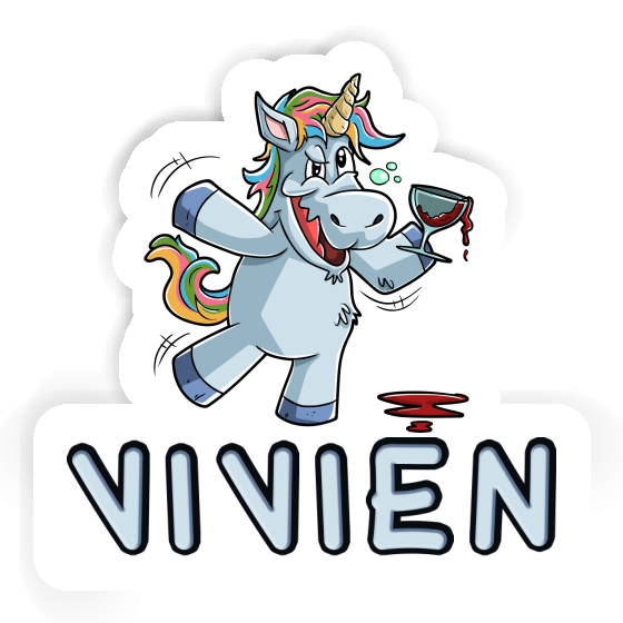 Sticker Vivien Einhorn Image