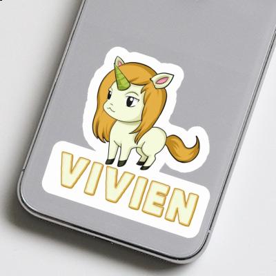 Vivien Sticker Unicorn Notebook Image