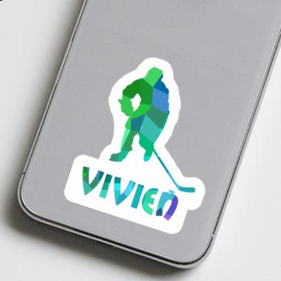 Hockey Player Sticker Vivien Image