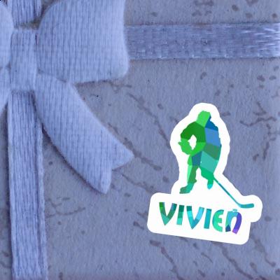 Hockey Player Sticker Vivien Gift package Image