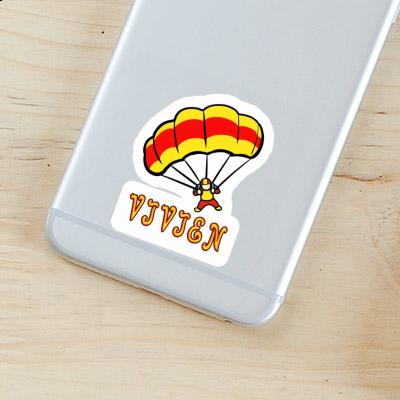 Skydiver Sticker Vivien Image