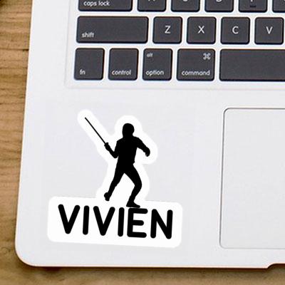 Escrimeur Autocollant Vivien Image