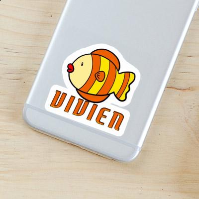 Fish Sticker Vivien Laptop Image