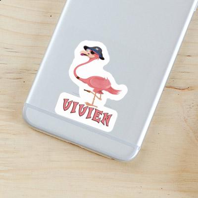 Sticker Flamingo Vivien Notebook Image