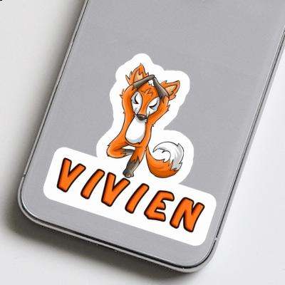 Yoga Fuchs Sticker Vivien Notebook Image