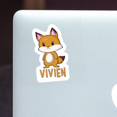 Sticker Fox Vivien Notebook Image