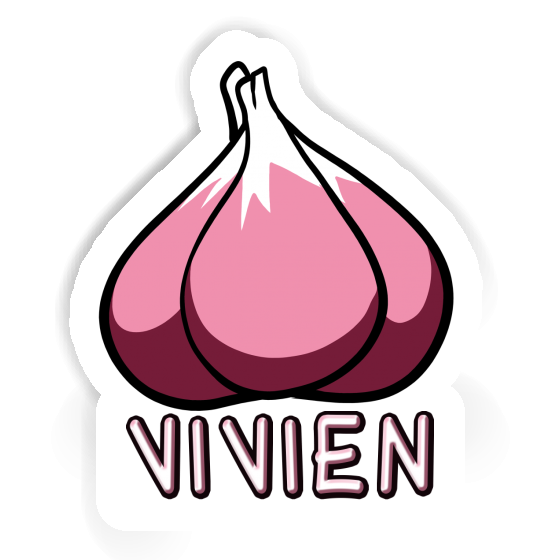 Vivien Sticker Garlic Notebook Image