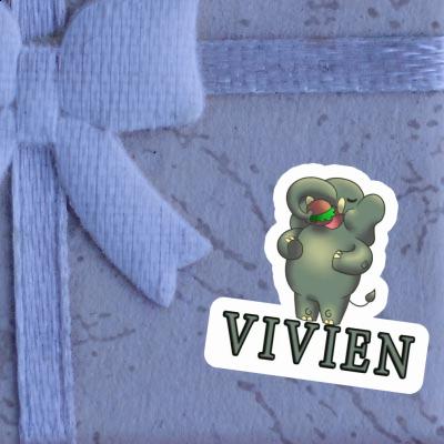 Elephant Sticker Vivien Gift package Image