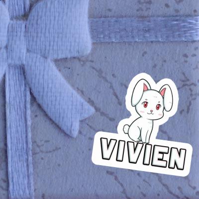 Aufkleber Vivien Osterhase Gift package Image