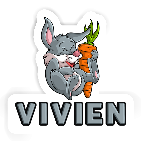 Vivien Sticker Rabbits Laptop Image