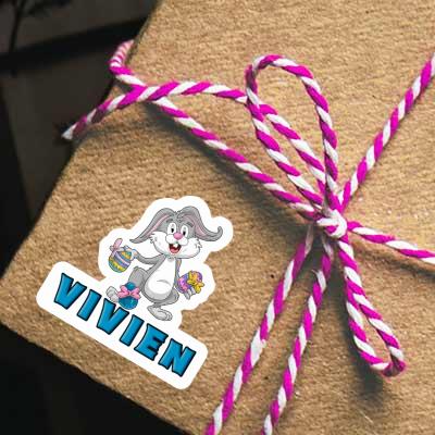 Sticker Vivien Easter Bunny Notebook Image