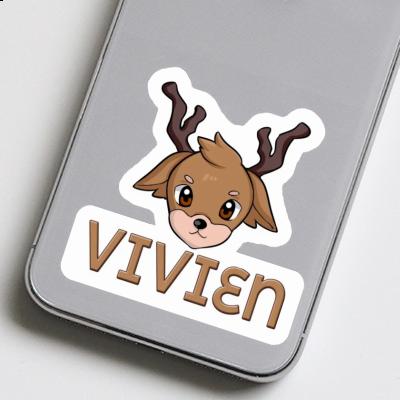 Tête de cerf Autocollant Vivien Gift package Image