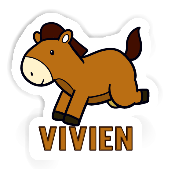 Sticker Horse Vivien Notebook Image