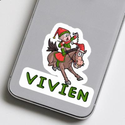 Sticker Weihnachtspferd Vivien Gift package Image