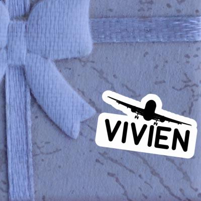 Vivien Sticker Airplane Gift package Image