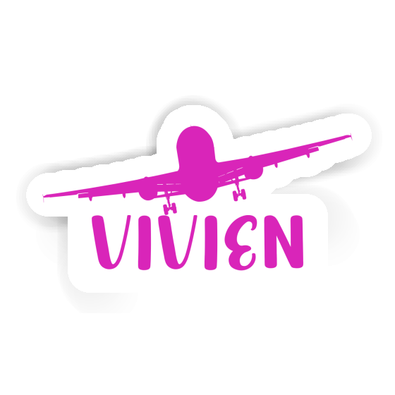 Vivien Sticker Airplane Gift package Image