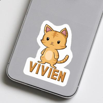 Autocollant Chaton Vivien Laptop Image