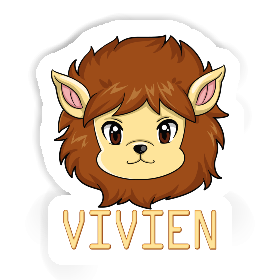 Sticker Vivien Lionhead Gift package Image