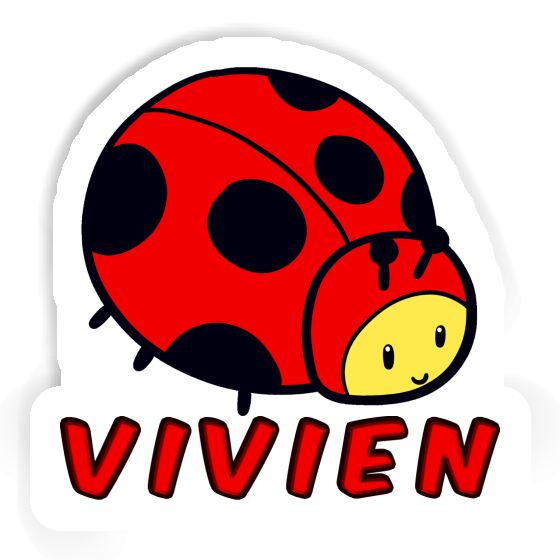 Sticker Vivien Ladybug Laptop Image