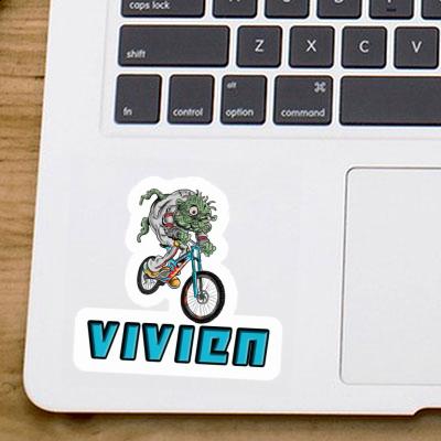 Vivien Sticker Biker Image