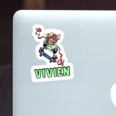 Sticker Vivien Monster Laptop Image