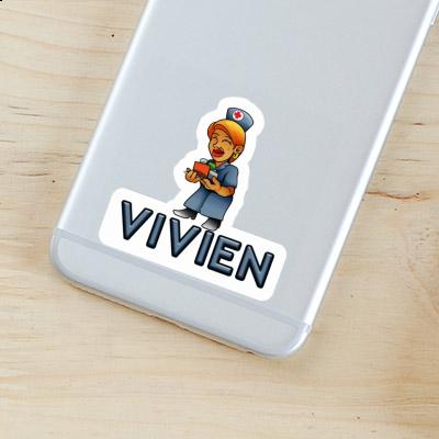 Vivien Sticker Krankenschwester Notebook Image