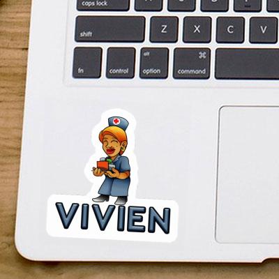 Vivien Sticker Krankenschwester Gift package Image