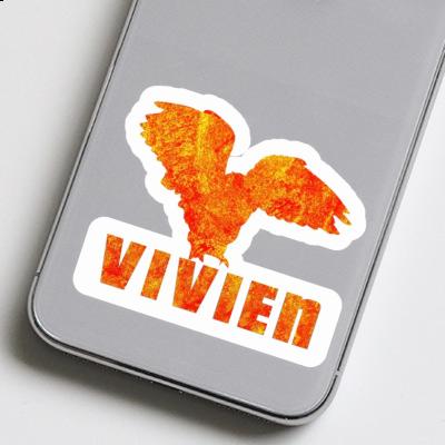 Owl Sticker Vivien Laptop Image