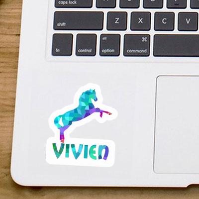 Sticker Horse Vivien Laptop Image