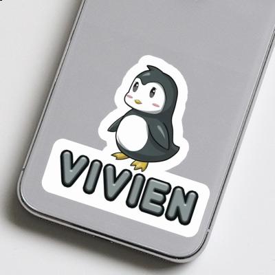 Vivien Sticker Penguin Laptop Image