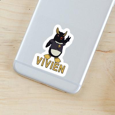 Sticker Vivien Rocking Penguin Image