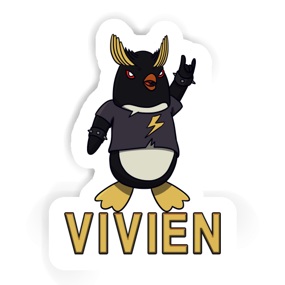 Sticker Vivien Rocking Penguin Gift package Image