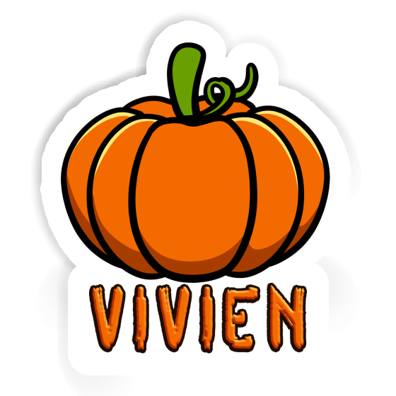 Pumpkin Sticker Vivien Image