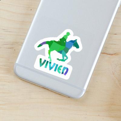 Sticker Horse Rider Vivien Image