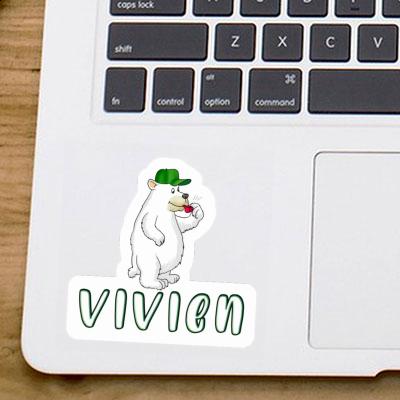 Sticker Vivien Ice Bear Gift package Image