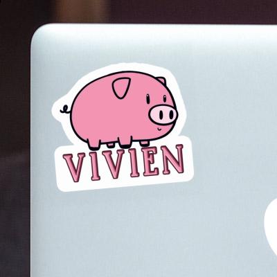 Vivien Sticker Pig Image