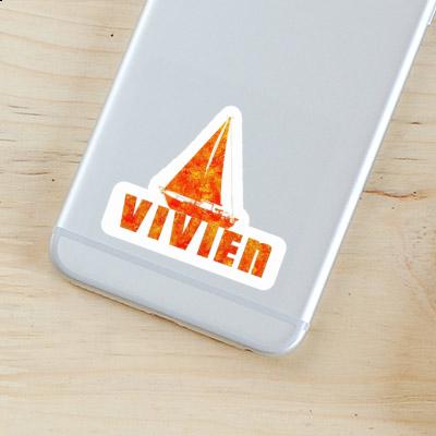 Vivien Sticker Sailboat Laptop Image