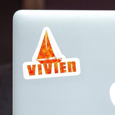 Vivien Sticker Sailboat Gift package Image