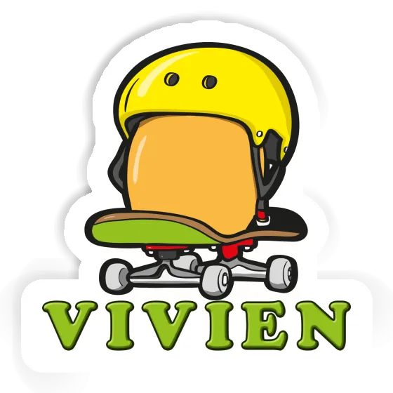 Vivien Sticker Skater Image