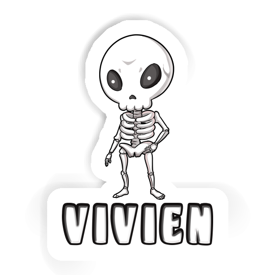 Vivien Autocollant Alien Gift package Image