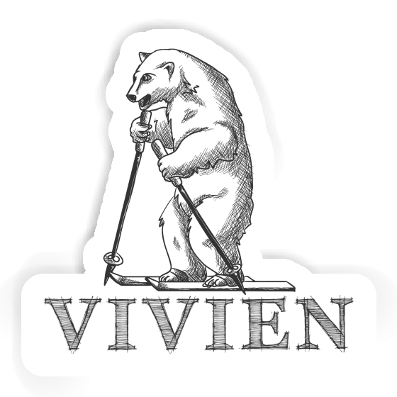 Skier Sticker Vivien Gift package Image